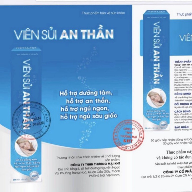 VIÊN SỦI AN THẦN BẠN CỦA GIẤC NGỦ ( Hàng chính hãng) _MINH QUÂN2