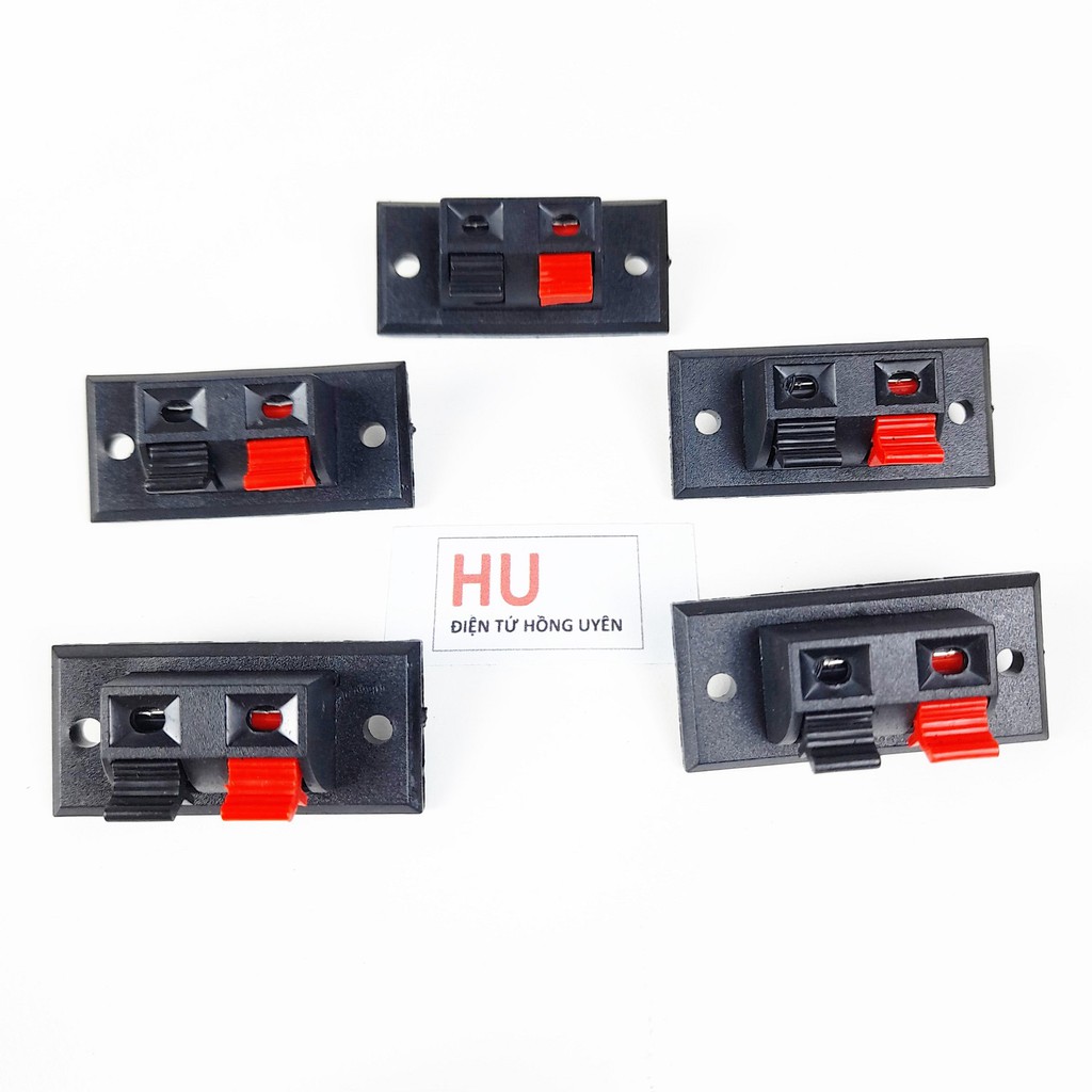 Combo 2.5 cái trạm jack kẹp dây loa, kết nối dây điện thiết bị