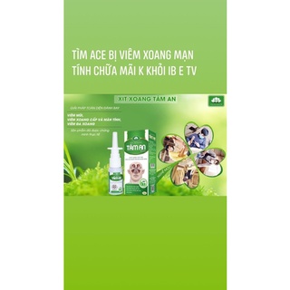 Xịt xoang Tâm An
