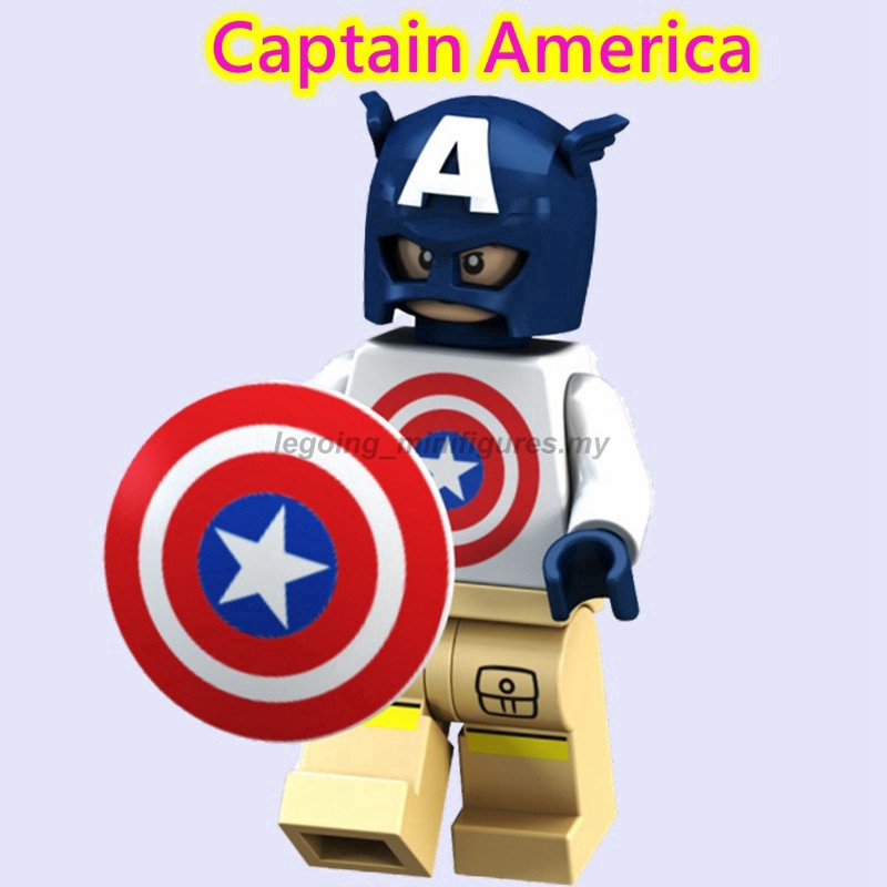 Bộ Đồ Chơi Lắp Ráp Nhân Vật Siêu Anh Hùng Marvel