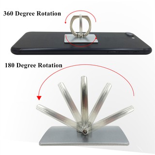 Finger Ring Mobile Phone Stand Holder Car Mount