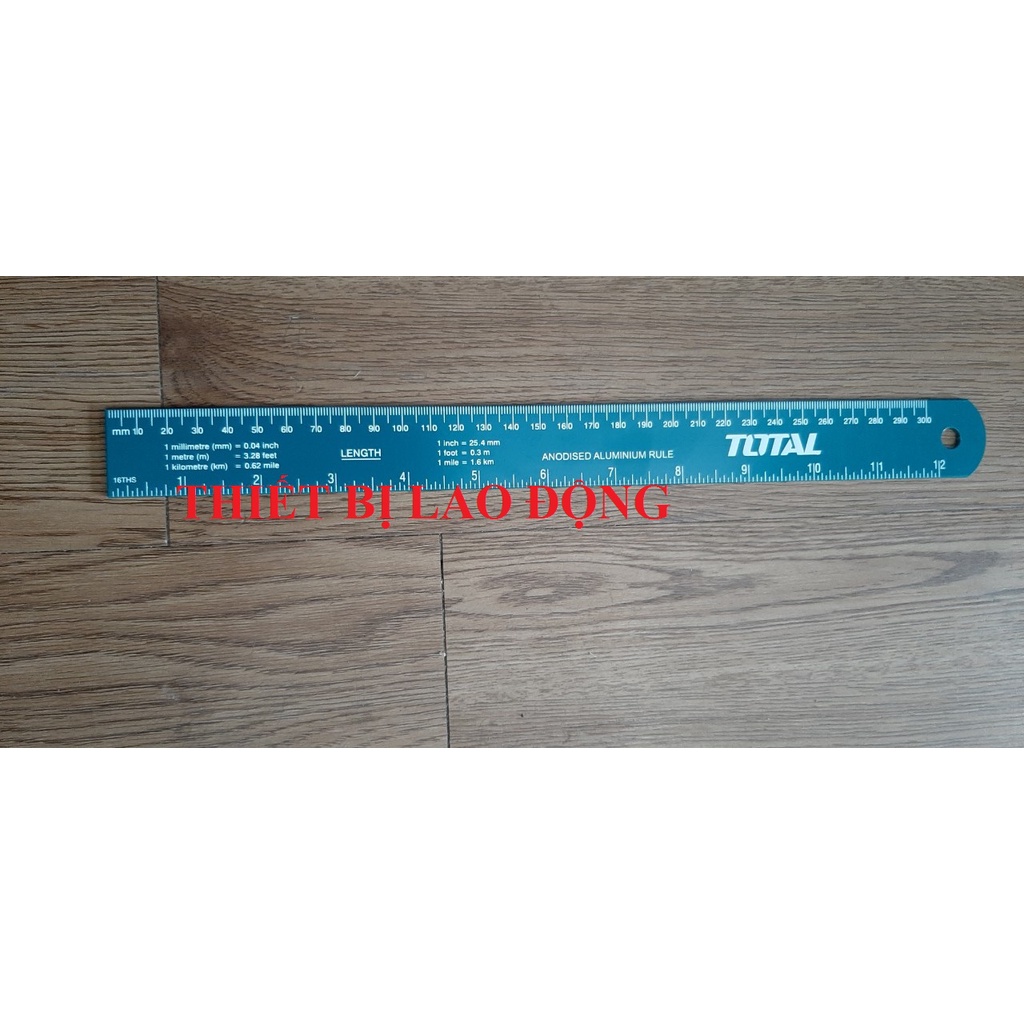 THƯỚC NHÔM 30CM TOTAL TMT633002