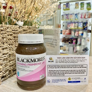 Viên Uống Tinh Dầu Hoa Anh Thảo Blackmore Evening Primrose Oil của Úc 190 viên