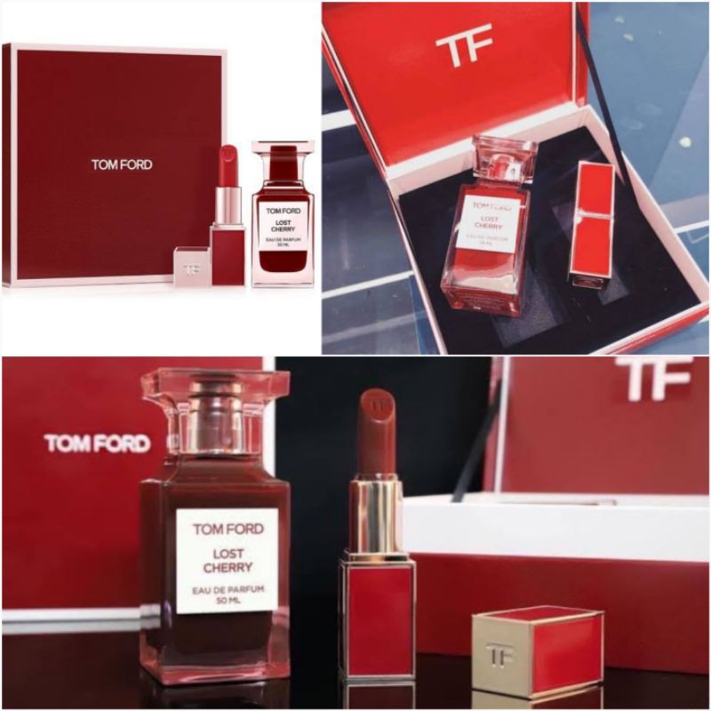 SET GIFT NƯỚC HOA FULL BOX CHÍNH HÃNG TOM FORD LOST CHERRY | BigBuy360 - bigbuy360.vn