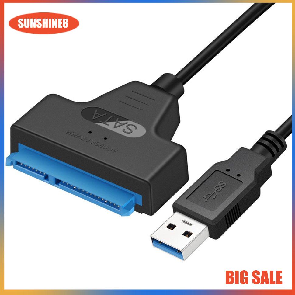 【SUN】SATA USB Adapter Cable SATA To USB 3.0 Data Transfer Converter Cables