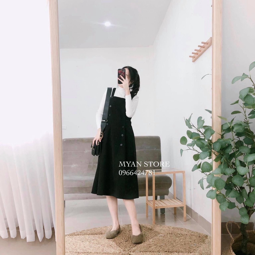 Yếm bầu thời trang mùa thu đông chất nhung (không kèm áo)