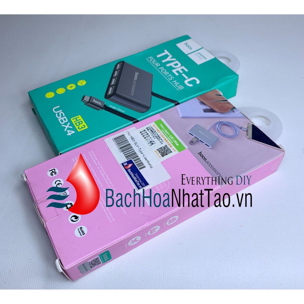 Bộ hub 4 cổng USB Hoco HB3