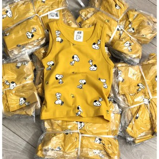set 2 áo ba lỗ snoopy