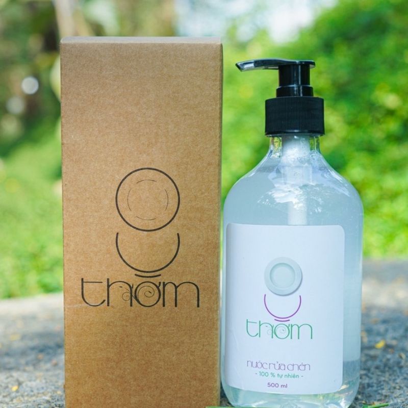 Nước Rửa Chén Tám Thơm Sinh Dược 500ml - Sạch - An Toàn Cho Da Tay - Thân Thiện Môi Trường