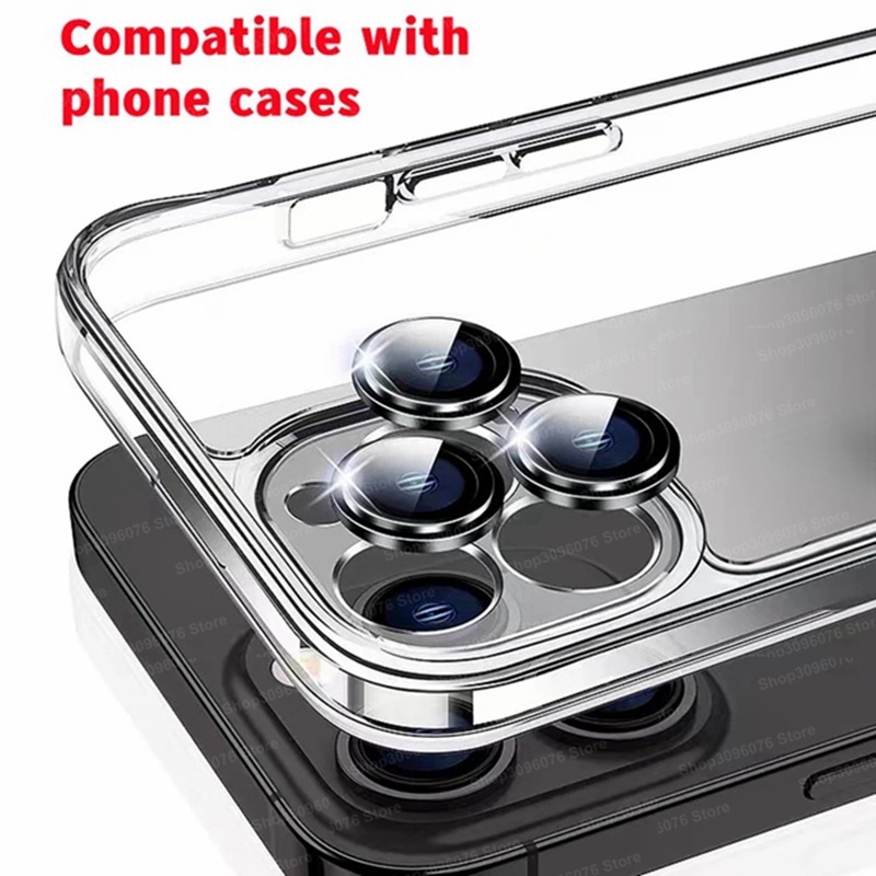 Kính Cường Lực Bảo Vệ Ống Kính Máy Ảnh Cho iPhone 14 13 Pro Max iPhone 13 12 14 Pro Max 13 Mini 14Pro