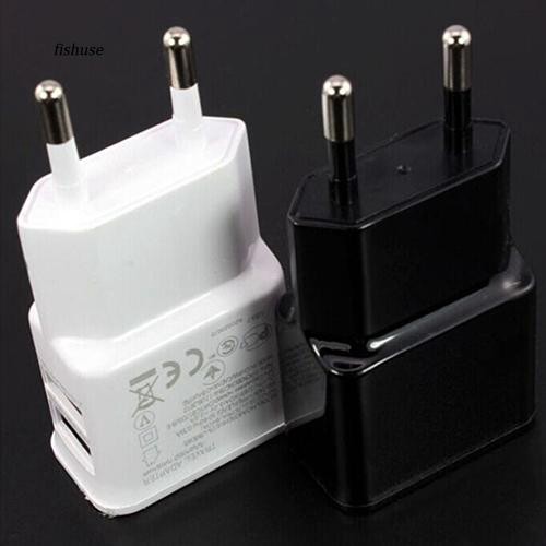 Củ sạc 5V 2A 2 cổng USB cho iPhone Samsung iPad iPod