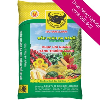 Phân bón NPK Đầu Trâu Đa Năng giúp cây phát triển trong mọi giai đoạn.