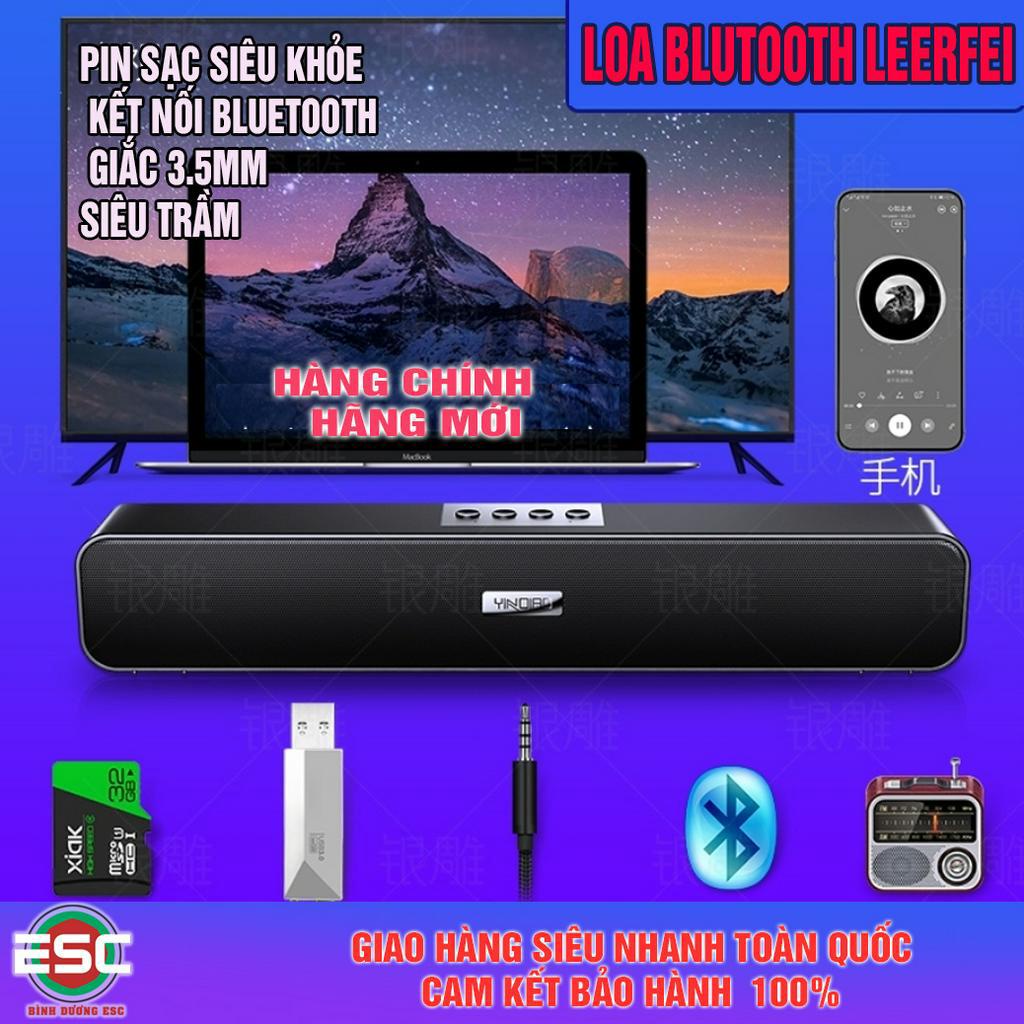 Loa Bluetooth A36  LEERFEI Cao Cấp Siêu Bass, Loa A36 Âm Thanh Vòm Có Hỗ Trợ Khe Cắm Thẻ Nhớ