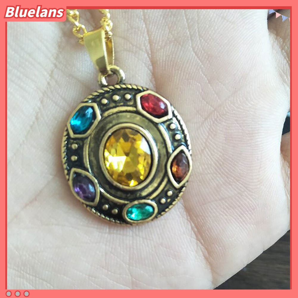 Vòng cổ Mặt Đá Thạch Anh Thanos Cho Nam Và Nữ