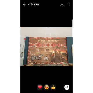 Tranh dán tường 3D Sư tử
