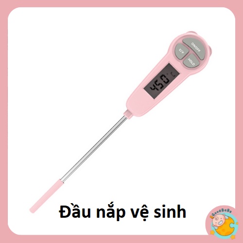 Nhiệt kế đo nước pha sữa, đo nhiệt độ nước, thức ăn Misuta chính xác,an toàn Goodbabyvn