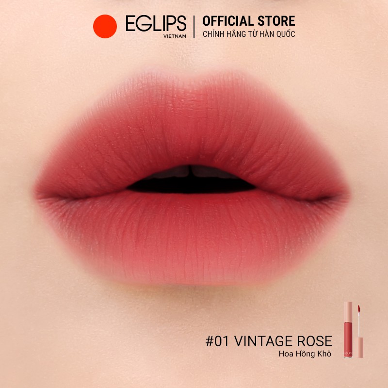 Son kem Eglips Velvet Fit Tint version 1 5g | Thế Giới Skin Care