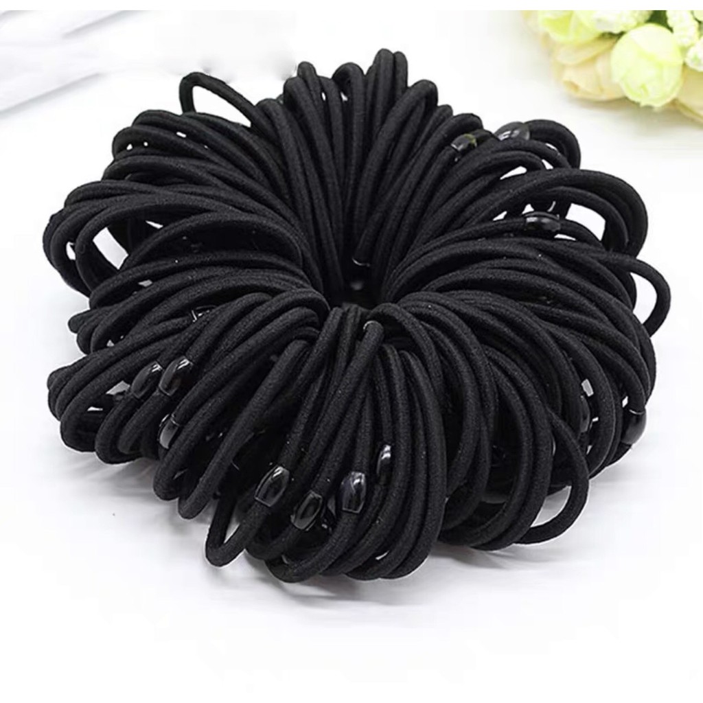 Sỉ Dây cột tóc nữ Đen/nhiều màu giá rẻ
