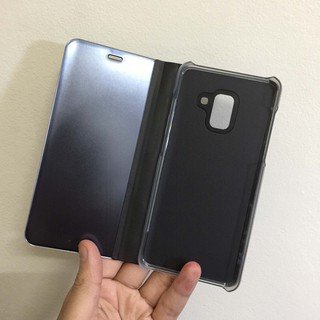 Bao Da Tráng Gương Samsung A8, A8 Plus