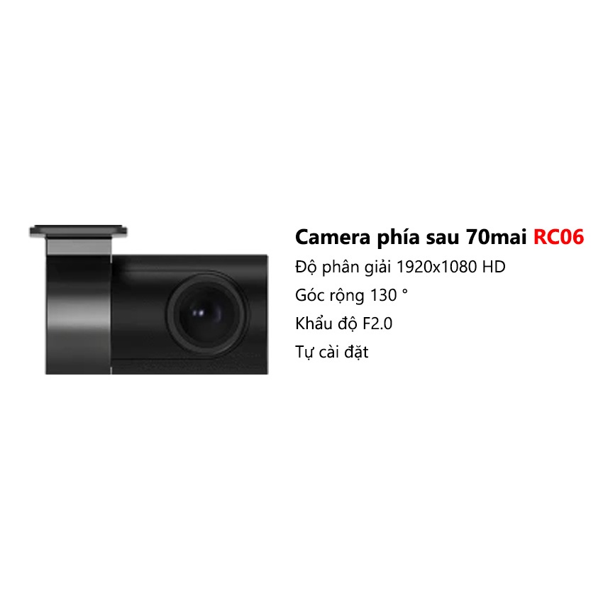 Camera hành trình 70mai Dash Cam A800S&A800S1 bản quốc tế bộ có cả Cam trước và sau-Bảo hành chính hãng