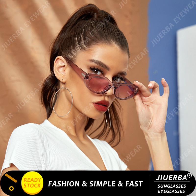Kính Mát Hình Oval Chống Tia UV Thời Trang Hàn Quốc