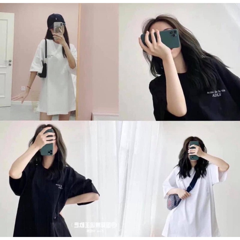 ÁO TEE ADLV BASIC FULL TEM TAG 6 MÀU - ÁO UNISEX NAM NỮ CỔ TRÒN - HÌNH IN SẮC NÉT