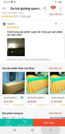 Ga spa đẹp thun tuylip