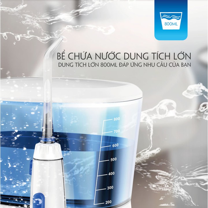 Máy tăm nước gia đình V300 nhập khẩu bảo hành 12 tháng(NEW)