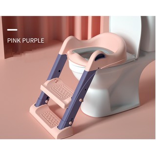 [ FREE SHIP ] Thang đệm toilet cho bé, có thể gấp gọn, dùng cho bé từ 18 tháng trở lên