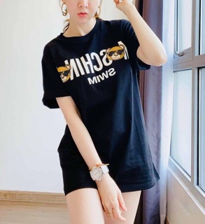 Áo phông moschino cotton 100%