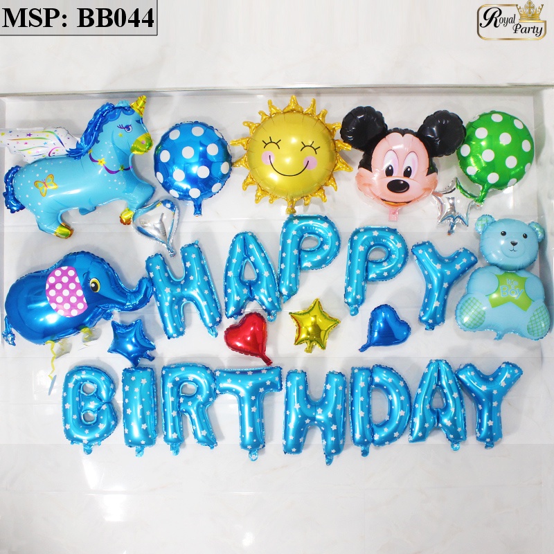 BỘ BÓNG BAY SINH NHẬT BB044