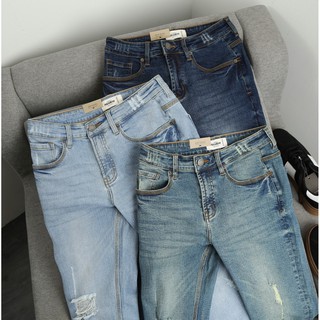 Quần jean nam co giãn cao cấp p&b-5934