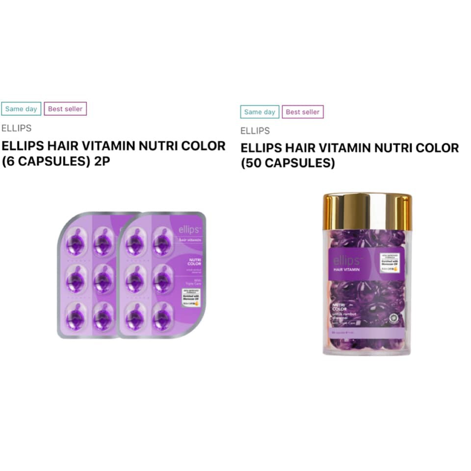 Dầu Cá Dưỡng Tóc Ellips Hair Vitamin