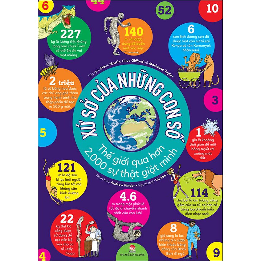 Sách - Xứ Sở Của Những Con Số - Thế Giới Qua 2000 Con Số Và Sự Thật Giật Mình