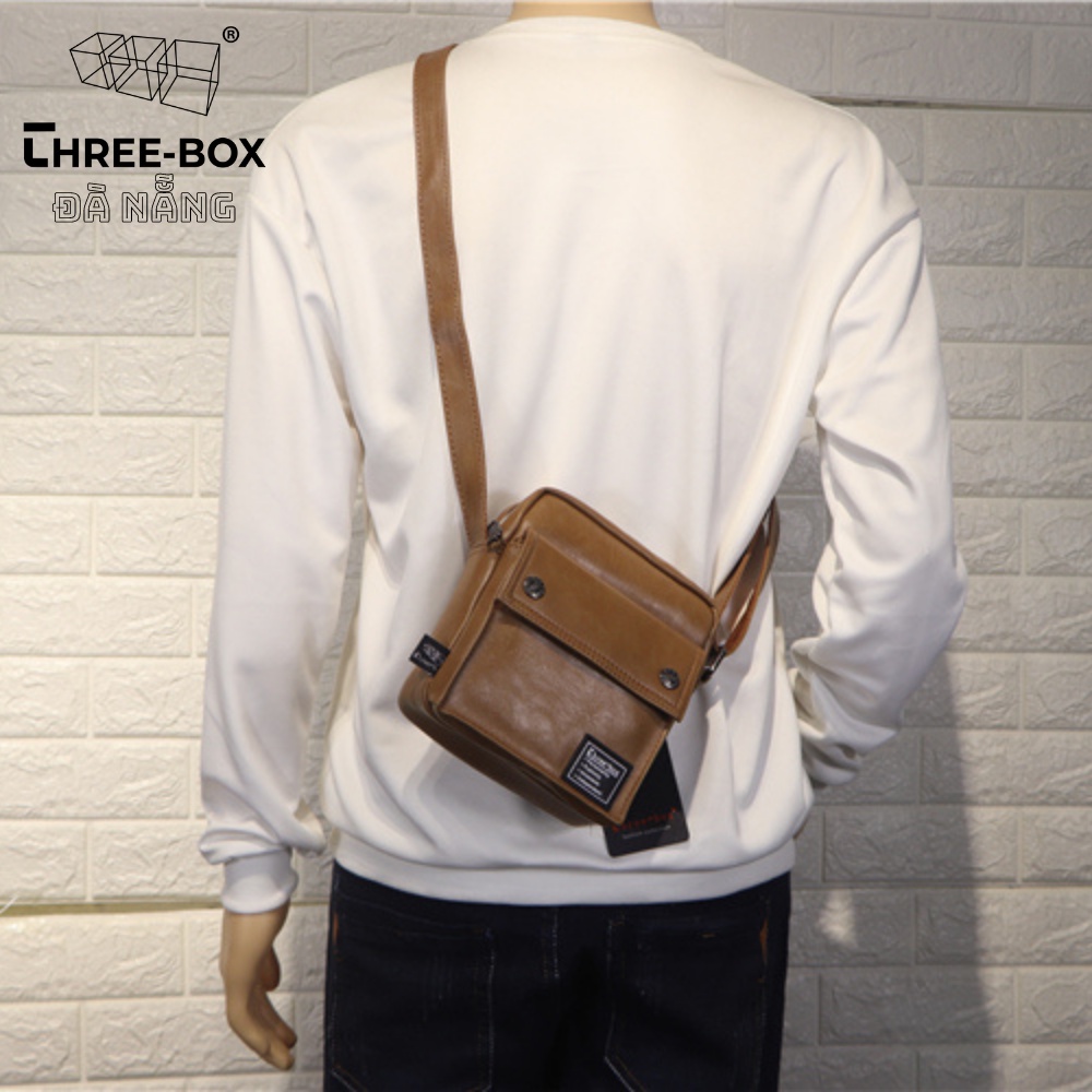 Túi da cao cấp túi đeo chéo thời trang nam nữ unisex