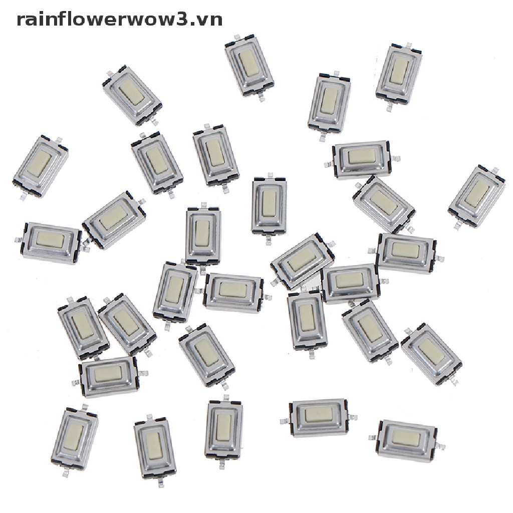 Bộ 30 3X6X2.5Mm SMD 2-Pin Nhấn