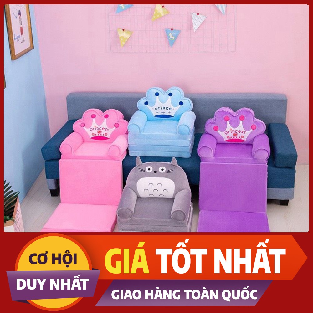 Sofa giường- Ghế lười hình thú cho bé hàng loại 1