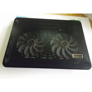 Đế tản nhiệt Cooling Pad N139 có 2 fan giúp tản nhiệt laptop hiệu quả (Xakho HCM)