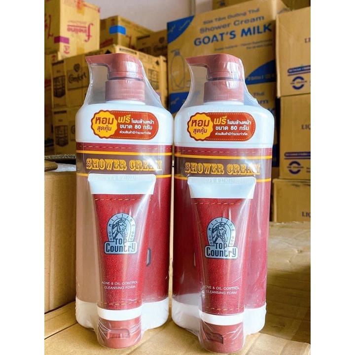 Sữa Tắm Con Ngựa Thái Lan Top Country Sữa Tắm Hương Thơm Sang Trọng