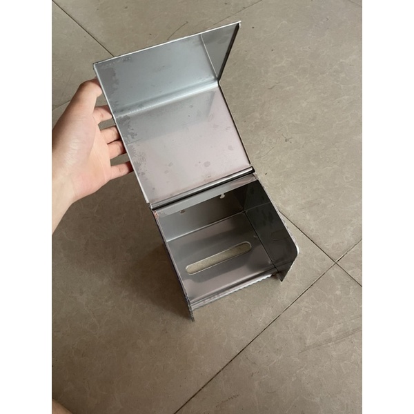 Hộp đựng giấy vệ sinh inox sus 304, lô giấy vệ sinh