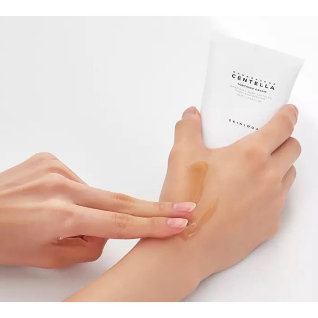 Kem Dưỡng Ẩm Làm Dịu, Phục Hồi Da Skin1004 Soothing Cream 75ml  - San Beauty