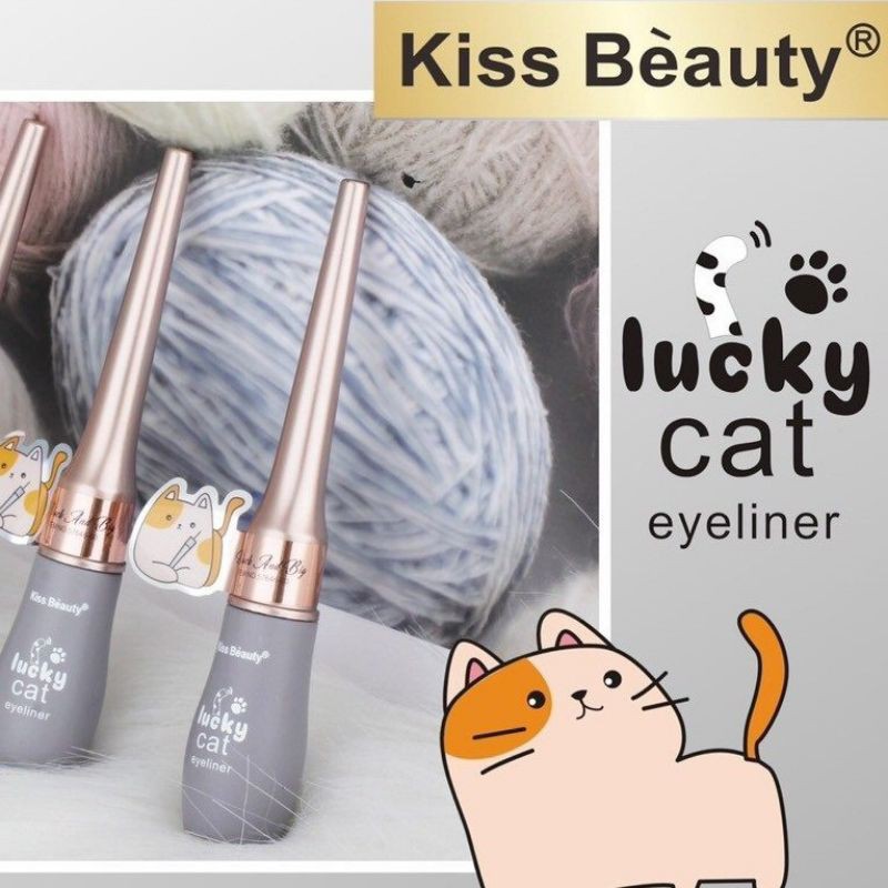 Kẻ Mắt Nước Kiss Beauty Lucky Cat Eyeliner | BigBuy360 - bigbuy360.vn