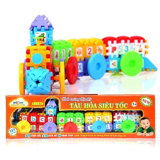 Xếp hình Antona - Tàu hỏa siêu tốc 127 chi tiết No.049