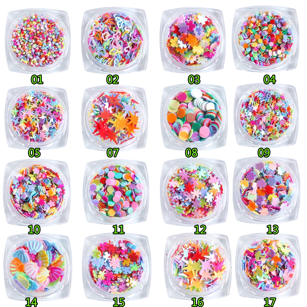 Phụ kiện hạt nhỏ lấp lánh trang trí cho móng tay 3D