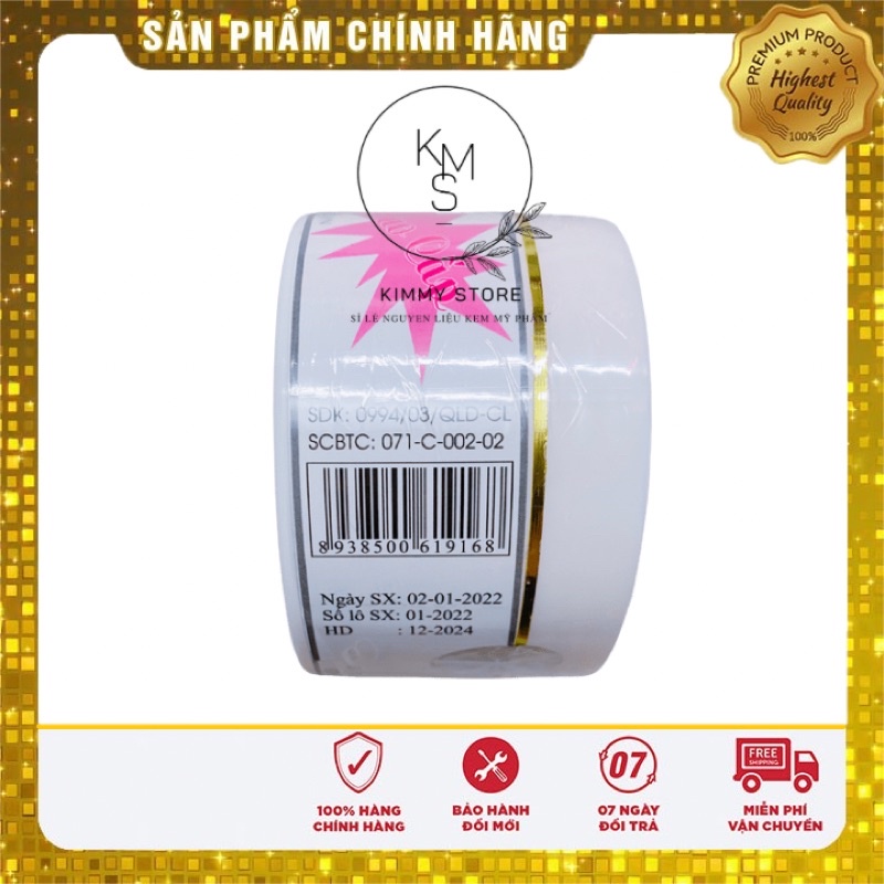 lẻ hộp 60gram kem ENOVA dưỡng trắng cấp tốc