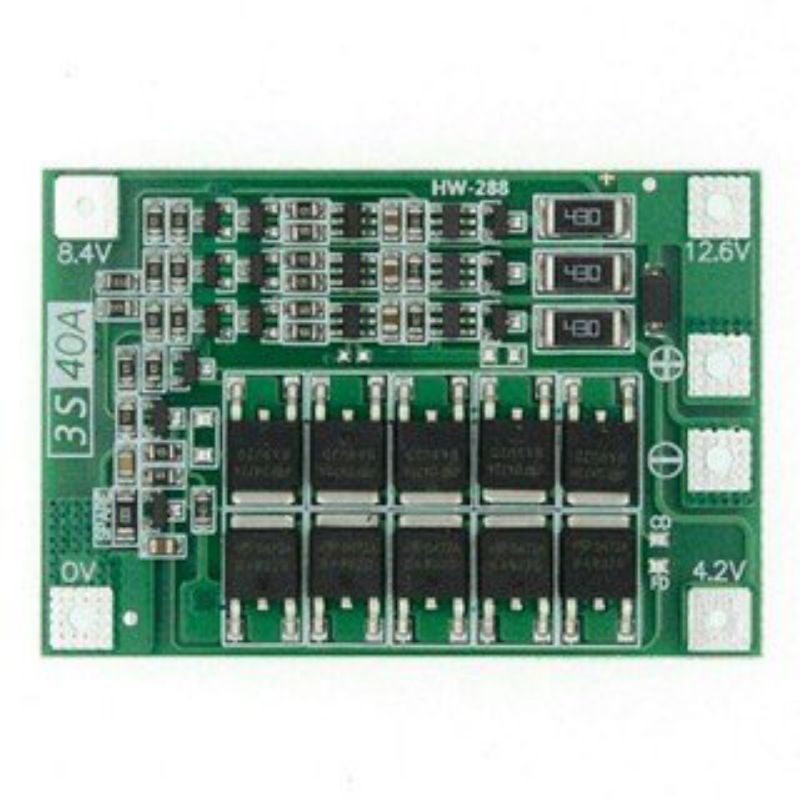 Mạch bảo vệ sạc cân bằng 12V 3S 40A