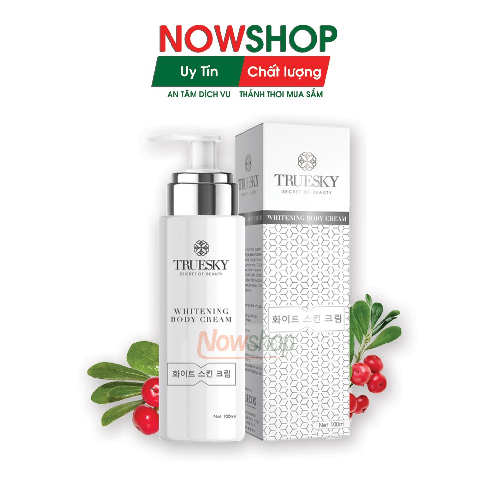 Kem ủ trắng toàn thân Whitening body giúp làm trắng da body cấp tốc an toàn, se khít lỗ chân lông, giảm mụn, mờ thâm nám