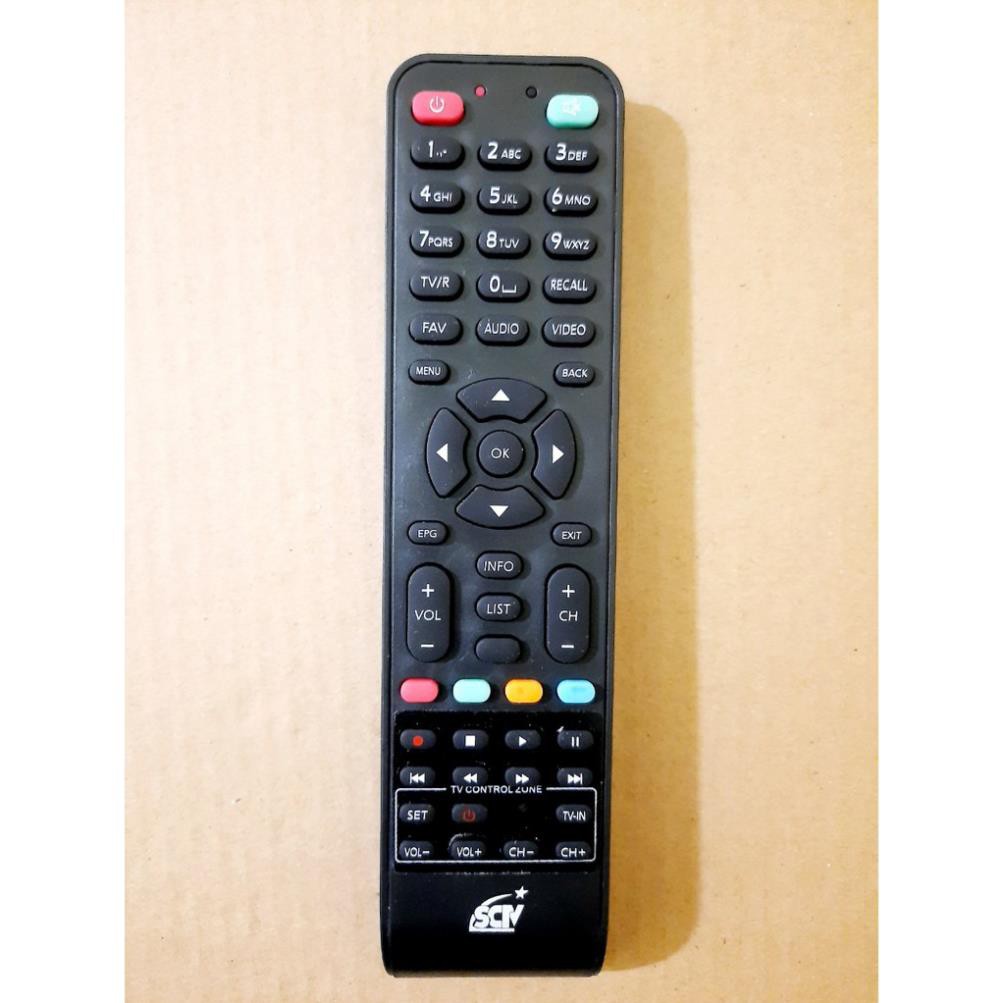 Mua Điều khiển đầu thu truyền hình cáp SCTV- Hàng tốt 100% Tặng kèm Pin ...