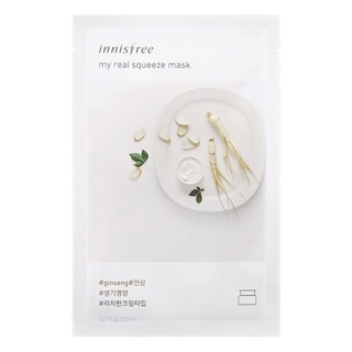 Combo 10 Mặt Nạ Nhân Sâm Innisfree My Real Squeeze Mask