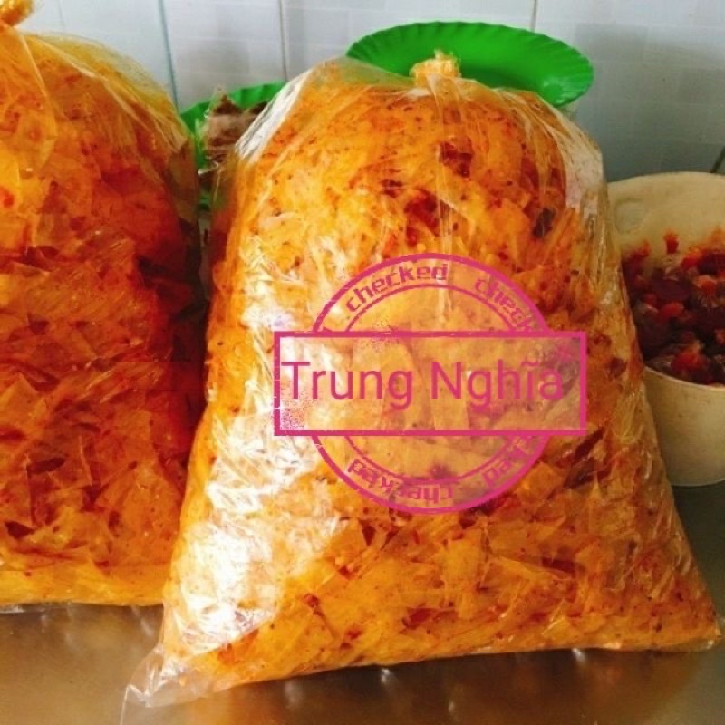 [500gr]Bánh Tráng Trộn Sợi Satế TrungNghia